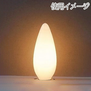 ヤザワコーポレーション 白熱電球 シャンデリア球 C32 E12 40W ホワイト C321240W 1個(ご注文単位1個)【直送品】