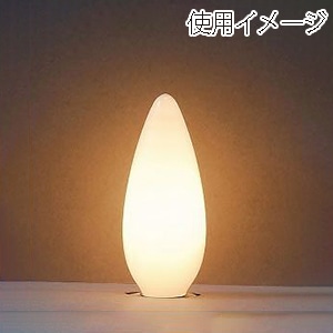 ヤザワコーポレーション 白熱電球 シャンデリア球 C32 E14 40W ホワイト C321440W 1個(ご注文単位1個)【直送品】