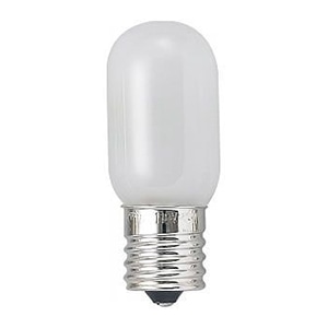 ヤザワコーポレーション 白熱電球 ナツメ球 T20 E12 10W ホワイト T201210W 1個（ご注文単位1個）【直送品】