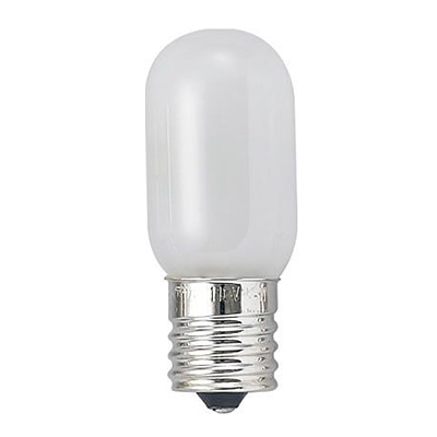 ヤザワコーポレーション 白熱電球 ナツメ球 E17 10W ホワイト T201710W 1個（ご注文単位1個）【直送品】