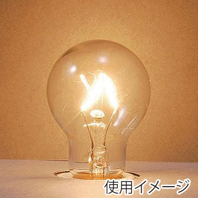 ヤザワコーポレーション 白熱電球 省エネ長寿命クリプトンランプ P35 クリア 40W形 E17 P351736CL 1個(ご注文単位1個)【直送品】