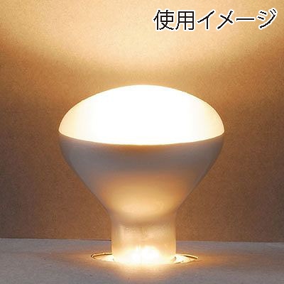 ヤザワコーポレーション 白熱電球 長寿命クリプトンレフランプ KR50 フロスト 50W形 E17 KR501750L 1個(ご注文単位1個)【直送品】