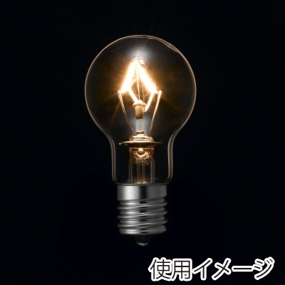 ヤザワコーポレーション 白熱電球 省エネ長寿命クリプトンランプ P35 クリア 60W形 E17 2個セット P351754CL2P 1個(ご注文単位1個)【直送品】