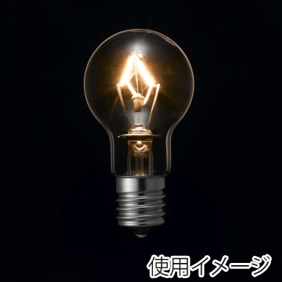 ヤザワコーポレーション 白熱電球 省エネ長寿命クリプトンランプ P35 クリア 60W形 E17 5個セット P351754CL5P 1個(ご注文単位1個)【直送品】