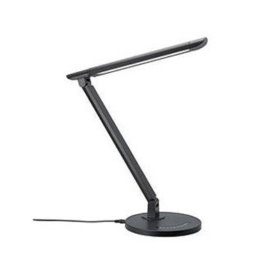 ヤザワコーポレーション 調光機能付 白色LEDスタンドライト ブラック SDLE07N12BK 1台(ご注文単位1台)【直送品】