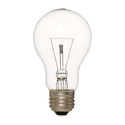 ヤザワコーポレーション 白熱電球 長寿命クリア 60W形 L100V60WCL 1個(ご注文単位1個)【直送品】