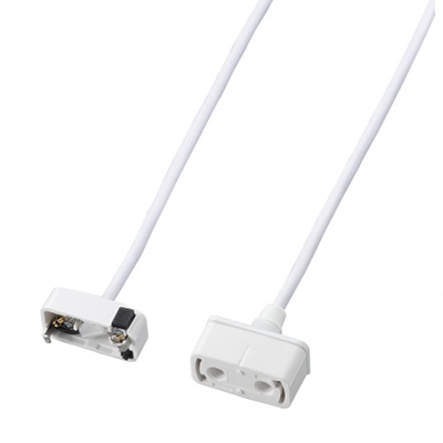 ヤザワコーポレーション ペンダントライト 引掛シーリング延長コード 1.0m ホワイト ICL510WH 1個(ご注文単位1個)【直送品】