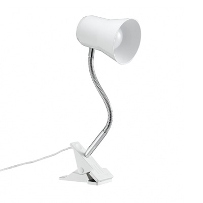 ヤザワコーポレーション LEDフレキシブルクリップライト 9W 昼光色 ホワイト CFLE09D07WH 1個(ご注文単位1個)【直送品】