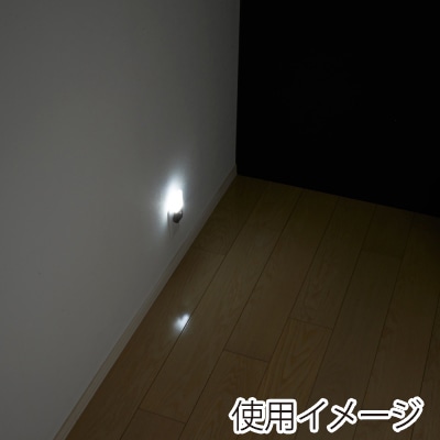 ヤザワコーポレーション 明暗LEDセンサーライト ダークウッド NASN23DW 1個(ご注文単位1個)【直送品】