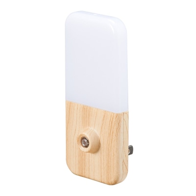 ヤザワコーポレーション 明暗LEDセンサーライト ナチュラルウッド NASN23NW 1個（ご注文単位1個）【直送品】