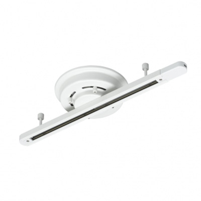 ヤザワコーポレーション シーリング直付け ライティングダクトレール 500mm 白 LRD501WH 1個（ご注文単位1個）【直送品】