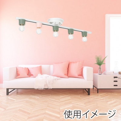 ヤザワコーポレーション カラーダクトソケット ダスティーピンク LCX6001DP 1個(ご注文単位1個)【直送品】