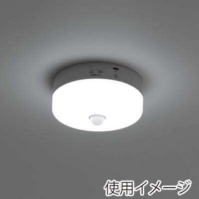 ヤザワコーポレーション 充電式ミニシーリングライト 60形相当 昼光色 CELMS60D02 1個(ご注文単位1個)【直送品】