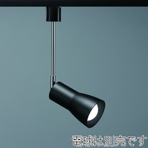 ヤザワコーポレーション セード付スポットライトロング E26 電球なし ブラック LCX25E262LBK 1個(ご注文単位1個)【直送品】