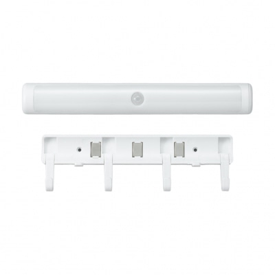 ヤザワコーポレーション ハンディライトにもなるセンサーライト NBSMN54WH 1個(ご注文単位1個)【直送品】