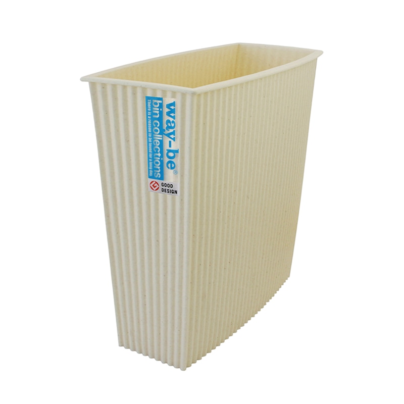 八幡化成 ウェイビー ゴミ箱 WB606 アイボリー 205876 1個（ご注文単位1個）【直送品】