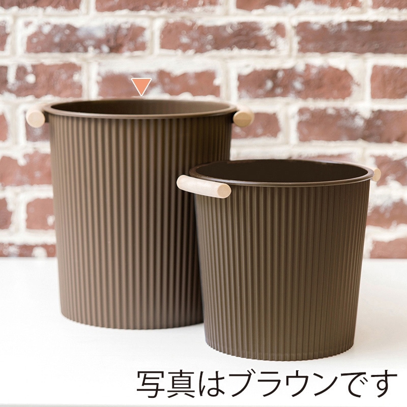 八幡化成 ウェイビー ゴミ箱 WB905 アイボリー 205906 1個（ご注文単位1個）【直送品】