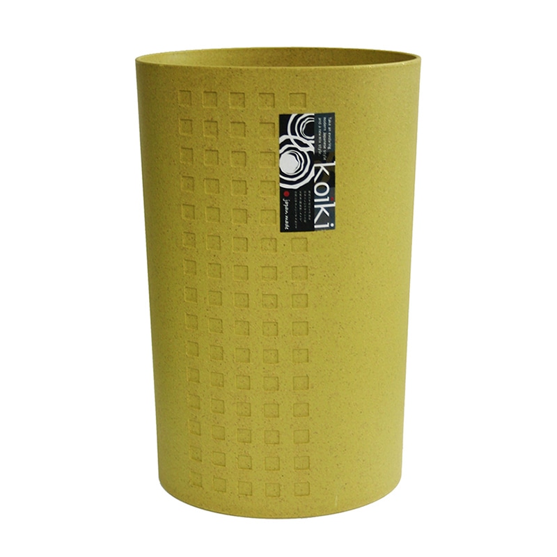 八幡化成 ゴミ箱 コイキモダン 丸型 大 グリーン 223610 1個（ご注文単位1個）【直送品】