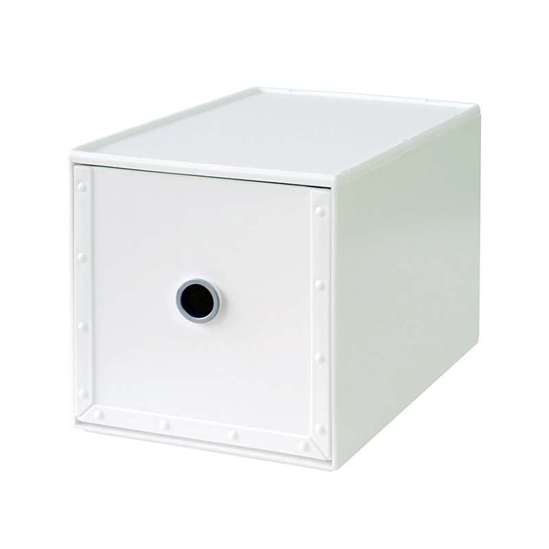 八幡化成 引出収納 ファイルストアーズ コンフォート fs-750 ホワイト 225706 1個（ご注文単位1個）【直送品】