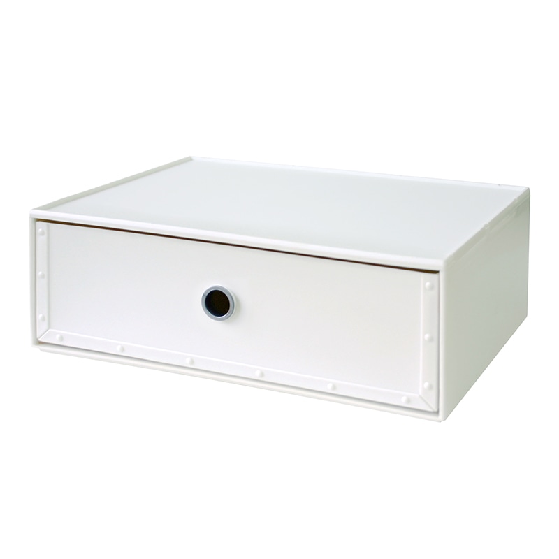 八幡化成 引出収納 ファイルストアーズ コンフォート fs-701 ホワイト 225744 1個（ご注文単位1個）【直送品】