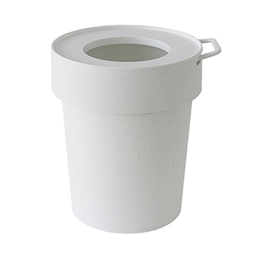 八幡化成 タップトラッシュ L ホワイト 240006 1個(ご注文単位1個)【直送品】