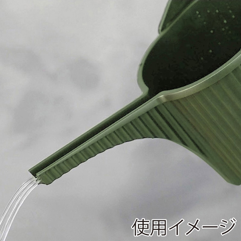 八幡化成 ガーデンビートル フォンタナジョウロ 1.5L ダークグリーン 244745 1個(ご注文単位1個)【直送品】