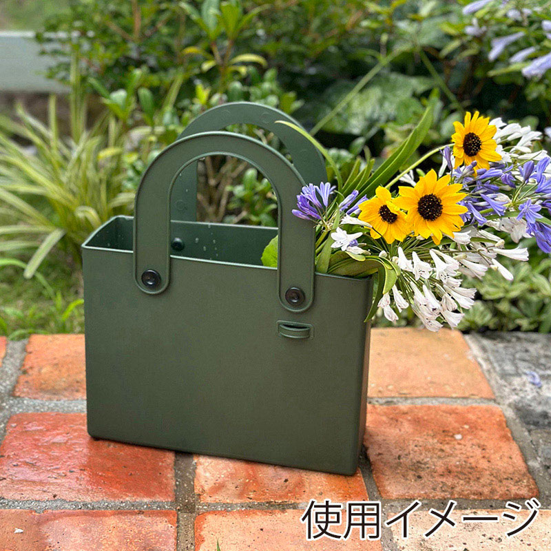 八幡化成 ガーデンツールバッグ ポケット付き 246282 1個(ご注文単位1個)【直送品】