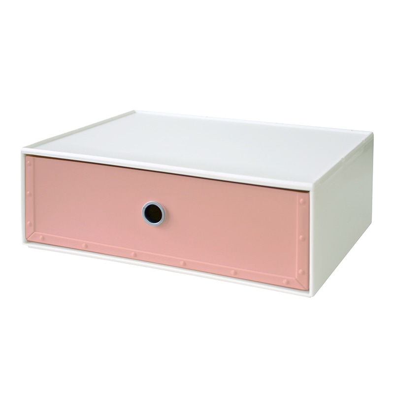 八幡化成 引出収納 ファイルストアーズ コンフォート fs-701 ピーチファズ 246626 1個（ご注文単位1個）【直送品】