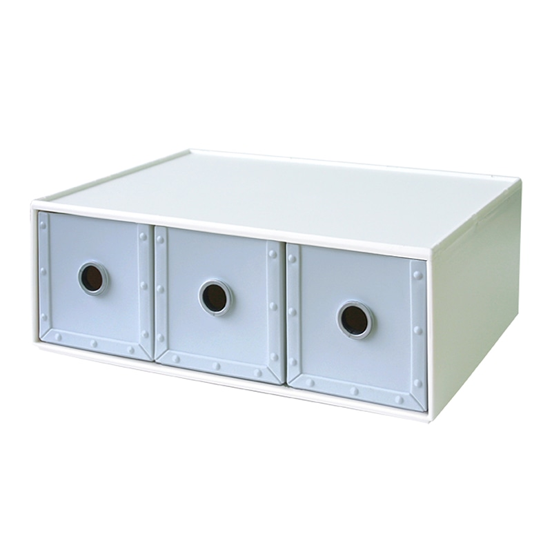 八幡化成 引出収納 ファイルストアーズ コンフォート fs-780 リニューブルー 246688 1個（ご注文単位1個）【直送品】