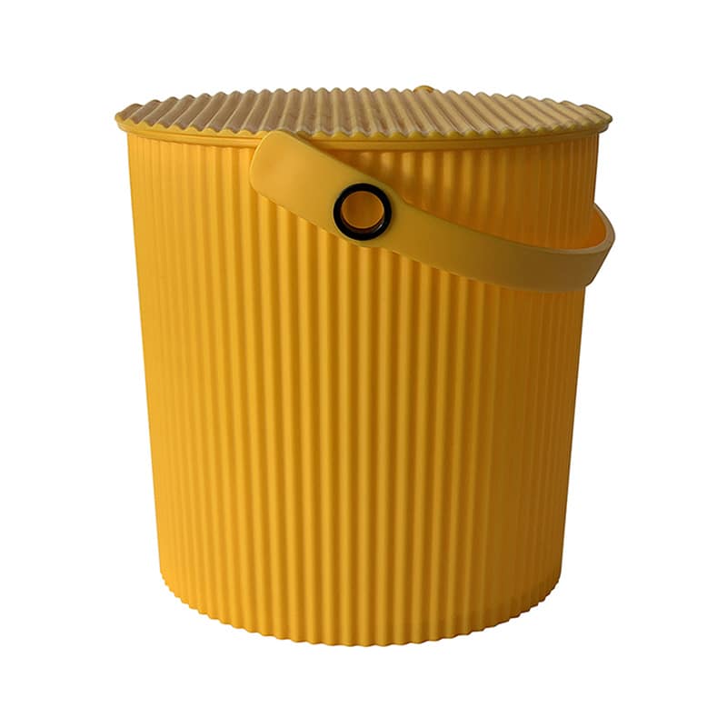 八幡化成 車載用座れる防災バケツセット 17点セット イエロー 248491 1個(ご注文単位1個)【直送品】