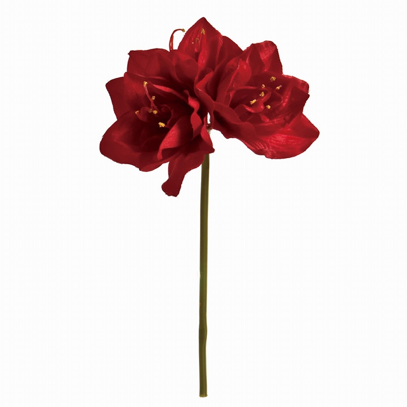 東京堂 造花　カレンアマリリス FM798 ニューレッド 1本（ご注文単位12本）【直送品】