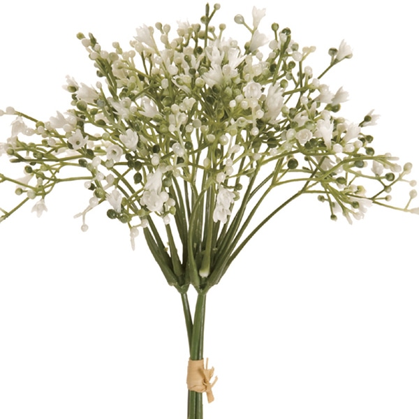 東京堂 造花　プリマジプソバンドル FM4761 ホワイト 1本（ご注文単位1本）【直送品】