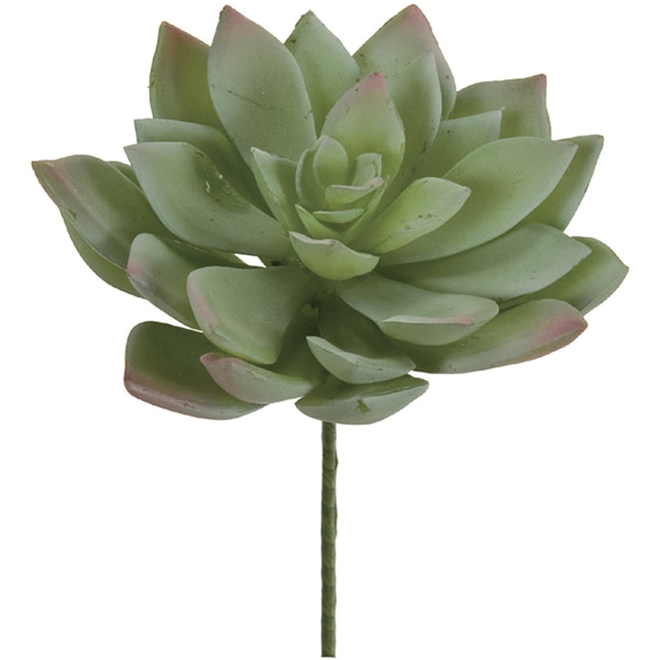 >東京堂 造花 エケベリア ローラ FG1734 グリーンピンク 1本(ご注文単位1本)【直送品】