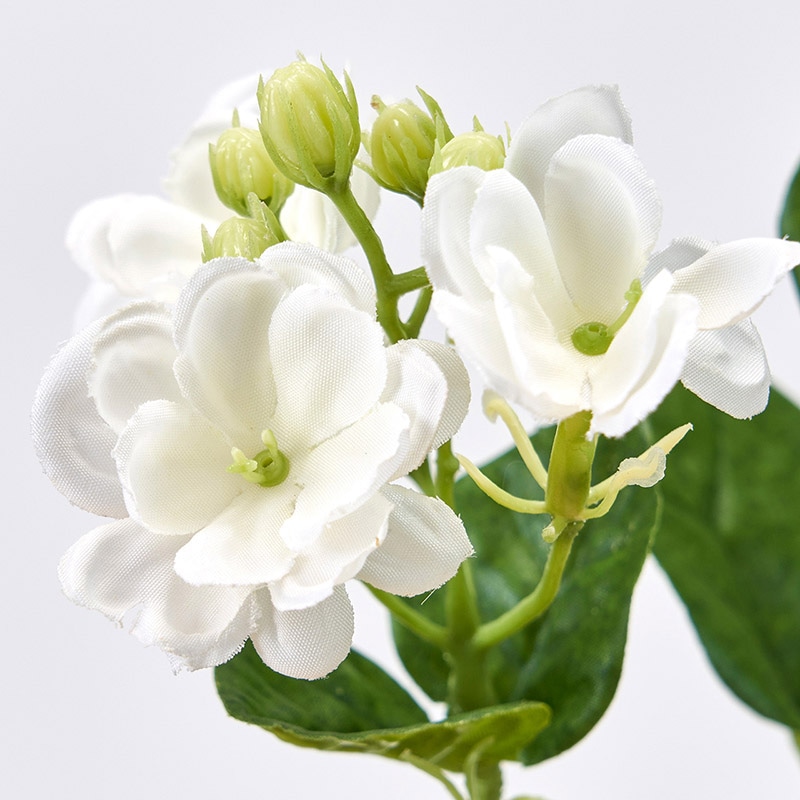 東京堂 造花 カレンジャスミン FM5009 ホワイト 1本(ご注文単位1本)【直送品】