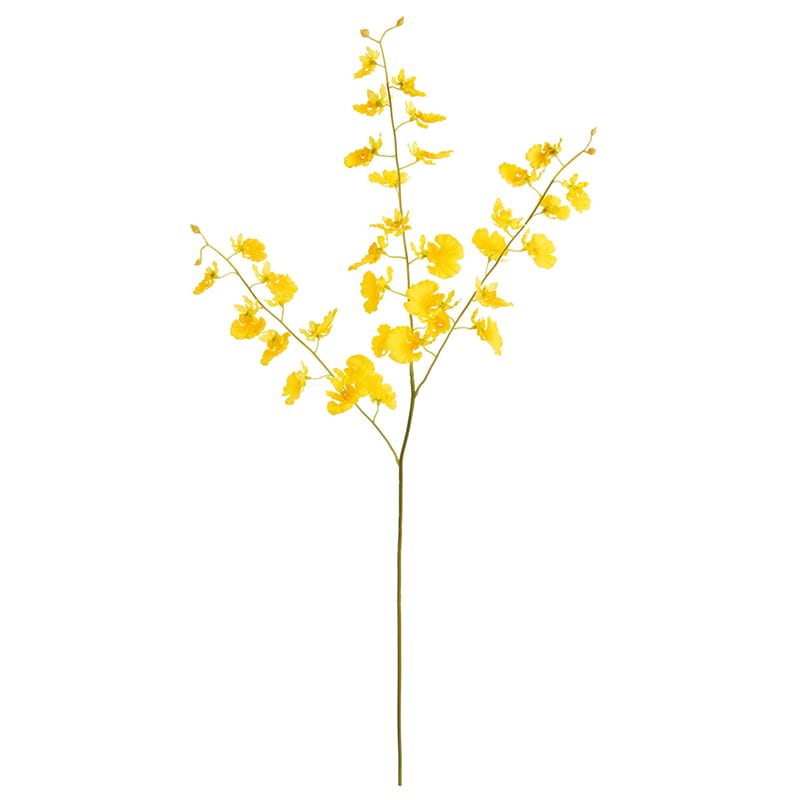 東京堂 造花　ハニードロップオンシジウム　S FM7915 イエロー 1本（ご注文単位1本）【直送品】