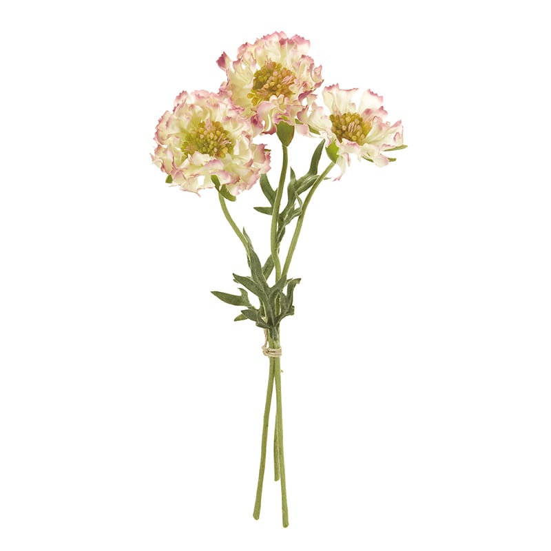 東京堂 造花　フリンジスカビオサ FM9378 クリームモーブ 1束（ご注文単位1束）【直送品】