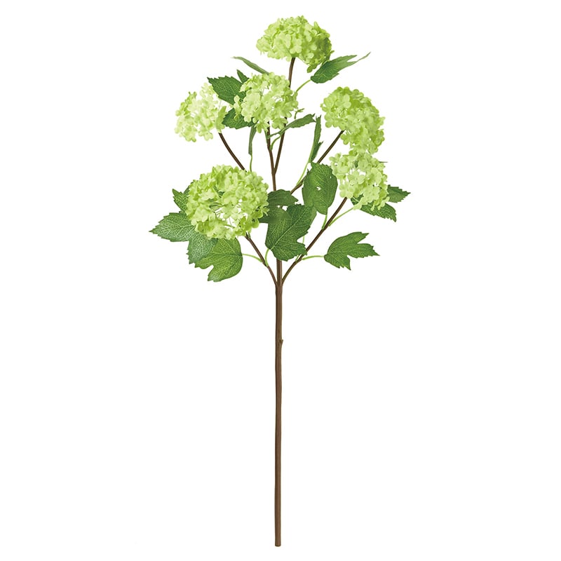 東京堂 造花 ナチュレスノーボール FM1799 ライトグリーン 1本(ご注文単位1本)【直送品】