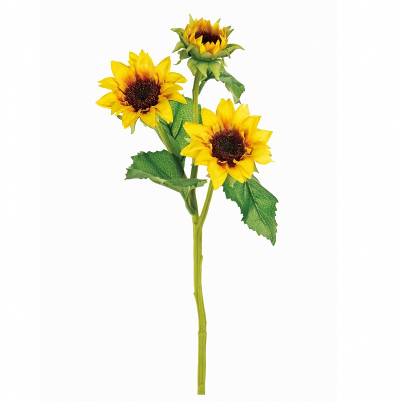 東京堂 造花　モネサンフラワー FM8215 イエロー 1本（ご注文単位1本）【直送品】