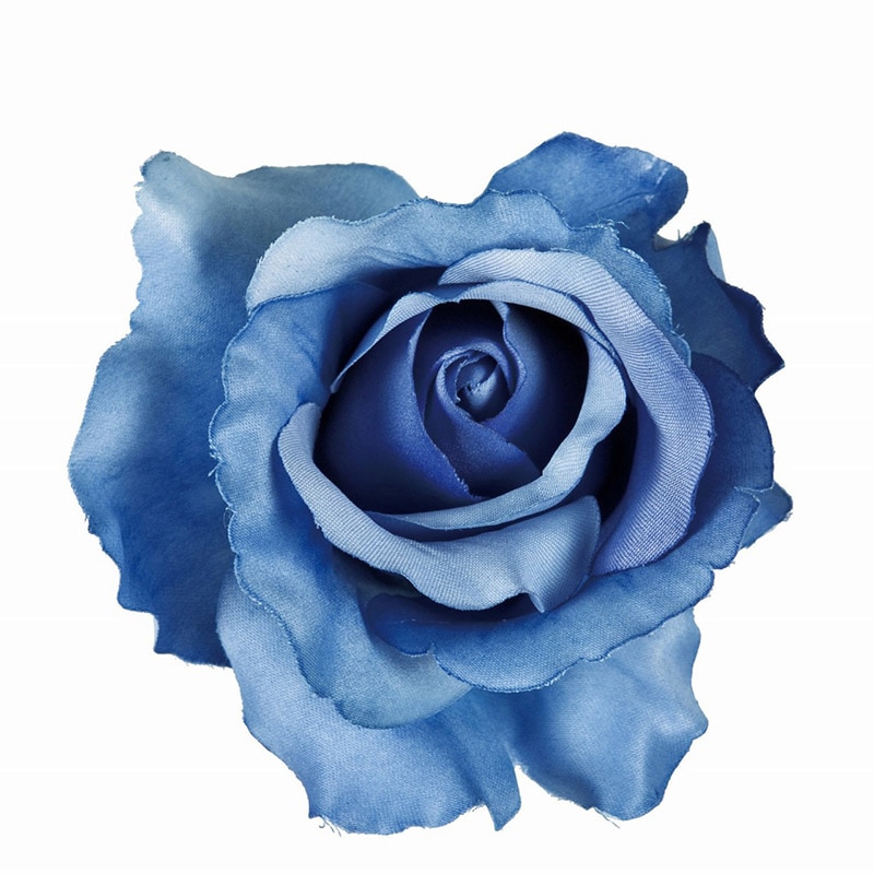 東京堂 造花 ミシェルローズ FM115 ブルー 1本(ご注文単位1本)【直送品】