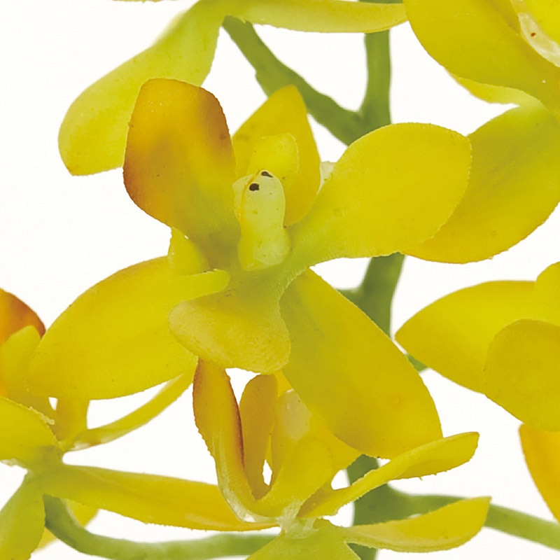 東京堂 造花 ルシアファレノ FM1256 イエロー 1本(ご注文単位12本)【直送品】