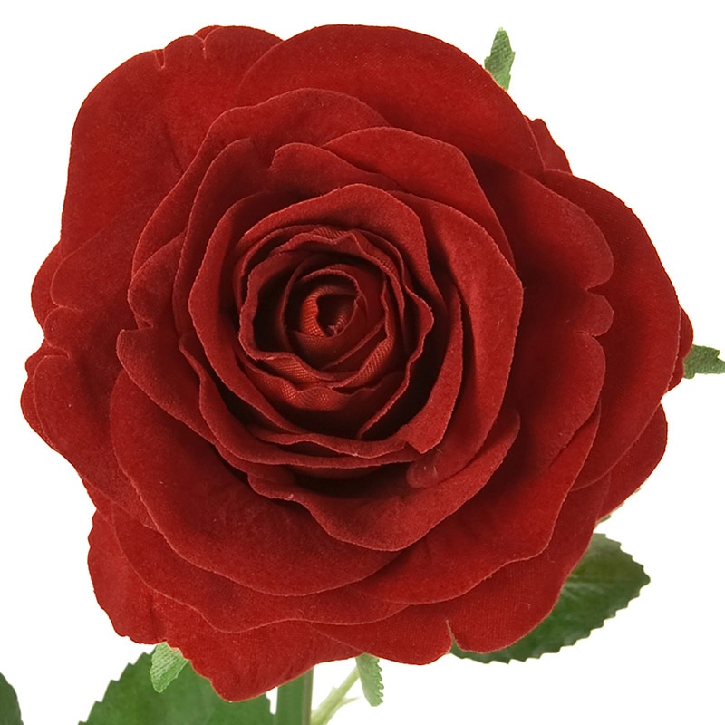 東京堂 造花 ベルローズ M FM8008 レッド 1本(ご注文単位1本)【直送品】