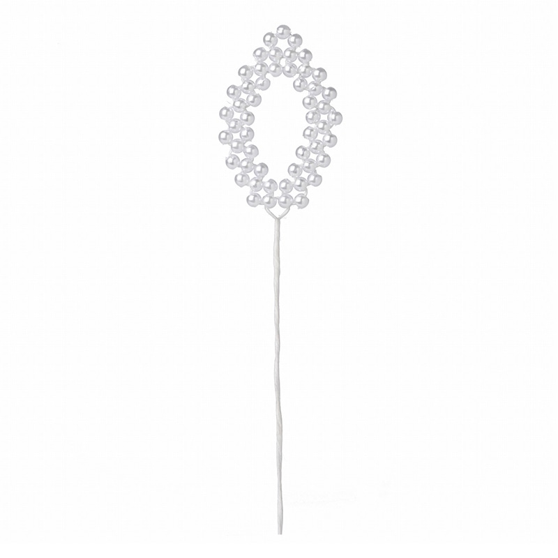 東京堂 デコレーションパーツ パールリーフ 小 ホワイト AP004637 1束(ご注文単位1束)【直送品】