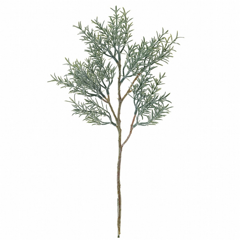 東京堂 造花　フロックローズマリースプレー FG9292 グレイグリーン 1本（ご注文単位1本）【直送品】