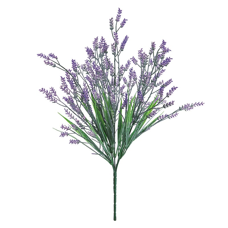 東京堂 造花 ミルラベンダーブッシュ FM410 パープルラベンダー 1本(ご注文単位1本)【直送品】