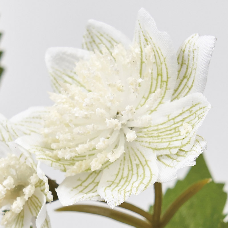 東京堂 造花 レディアストランティア FM4596 ホワイト 1本(ご注文単位1本)【直送品】