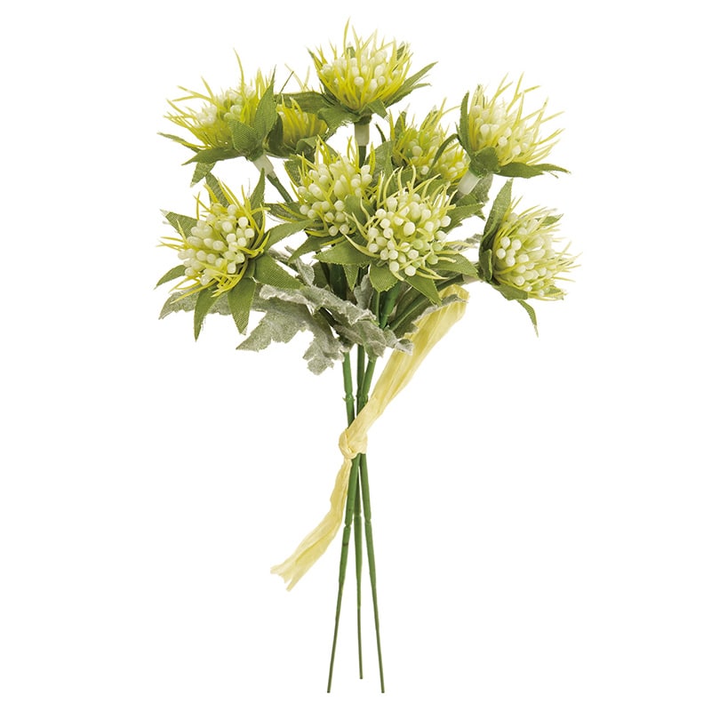 東京堂 造花　ミルキースカビオサピック FM1188 イエロー 1束（ご注文単位1束）【直送品】