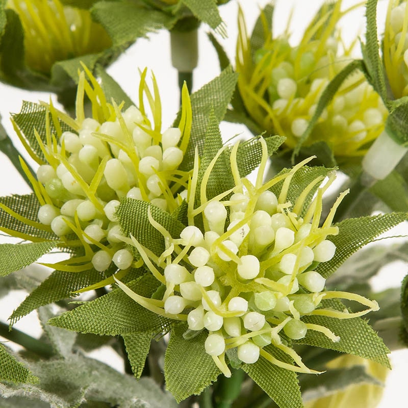 東京堂 造花 ミルキースカビオサピック FM1188 イエロー 1束(ご注文単位1束)【直送品】