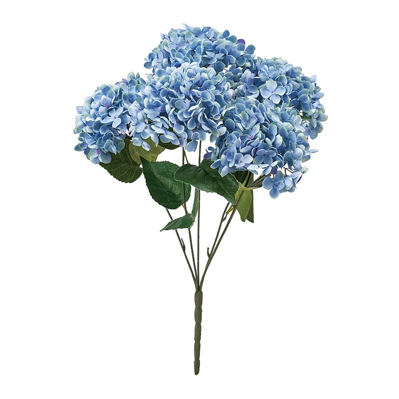 東京堂 造花　ミルハイドレンジアブッシュ FM3694 ブルー 1本（ご注文単位1本）【直送品】