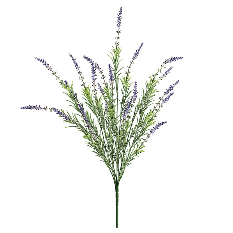 東京堂 造花 ソフティラベンダーブッシュ FM8211 ラベンダー 1本(ご注文単位1本)【直送品】