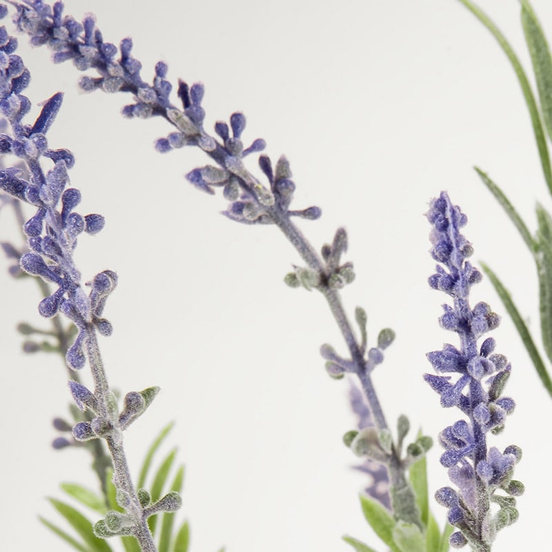 東京堂 造花　ソフティラベンダーブッシュ FM8211 ラベンダー 1本（ご注文単位1本）【直送品】